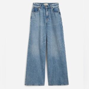 New without tags Madewell super wide leg jeans